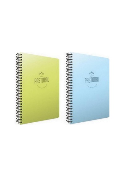 Gıpta Pastoral 72 Yp. A4 Spiralli Pp. Kapak Defter 1 Kareli + 1 Çizgili