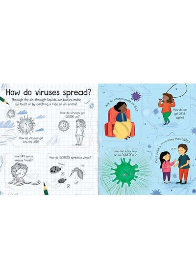 What is a Virus? (Lift the Flap First Questions and Answers) - Katie Daynes - Usborne