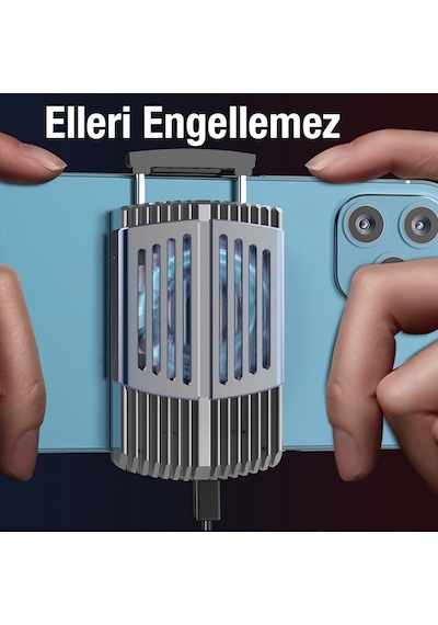 Memo Dl08 Yarıiletken Oyun Telefon Soğutma Fanı Radyatör Soğutucu