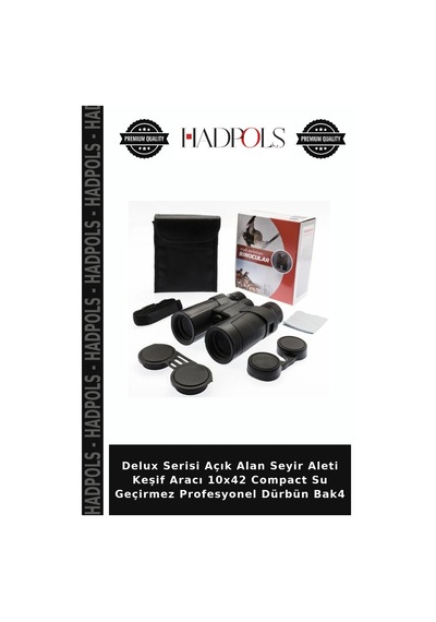 Delux Serisi Açık Alan Seyir Aleti Keşif Aracı 10x42 Compact Su Geçirmez Profesyonel Dürbün Bak4