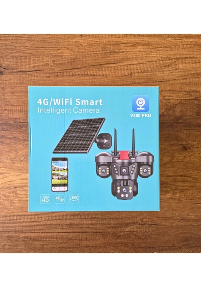 Icampro Icp-66ws 3+3+3mp 4g Solar Kamera 10x Ptz