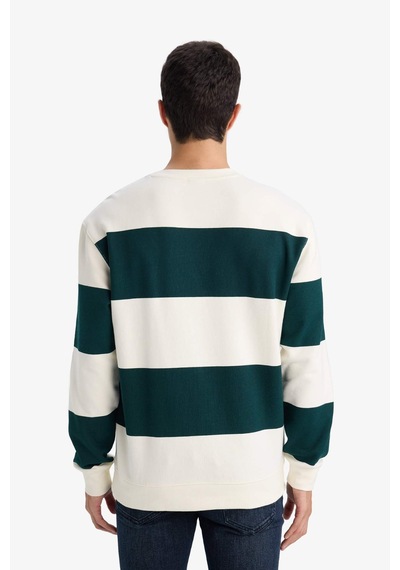 Defacto Sweatshirt F9630ax26spgn465 Yeşil-gn465