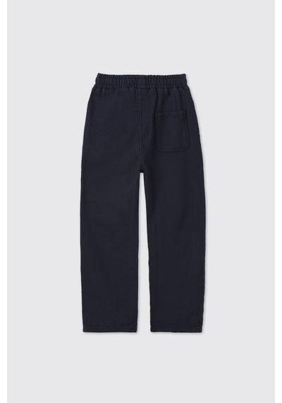 Panço Erkek Çocuk Lacivert Beli Lastikli Pantolon