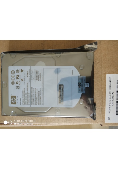 Hp 450Gb 15K 3G Sas 3.5'' Hdd 495608-001 Fx483Av