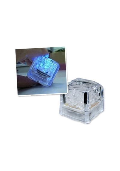 Led Işıklı Buz Küpleri Şeffaf