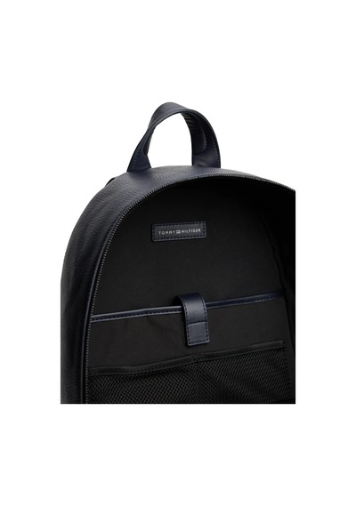 Tommy Hilfiger Th Central Backpack, Dw6 Siyah Erkek Sırt Çantası