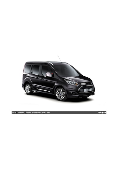 S-Dizayn Ford Connect Ayna Kapağı 2 Prç. Abs. Krom 2014 Üzeri