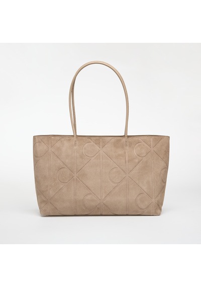 Calvin Klein Vizon Kadın Süet Tote Çanta VİZON