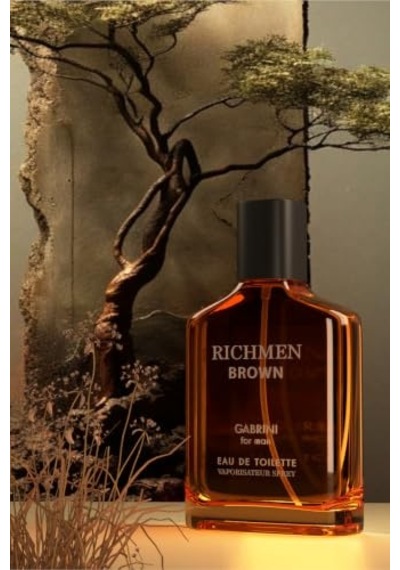 Richmen Brown Eau De Toilette, 100 Ml, Erkek Amber