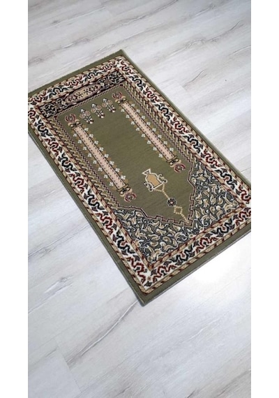 Saray Halı Namazlık Seccade S0557Y00 Yeşil 65X115 Cm