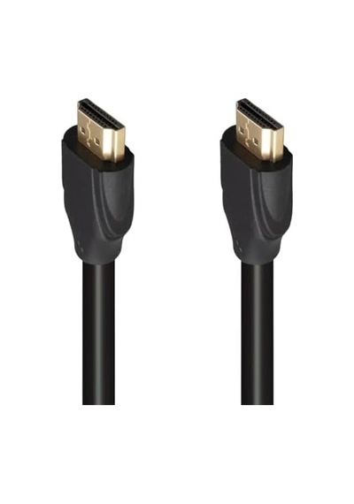 Gold Uçlu Hdmı Kablo, Siyah, 1.5 Metre, 4k Ultra Hd Ve 1080p Full Hd Destekli, Tv, Projektör Ve Oyun Konsolu İle Uyumlu