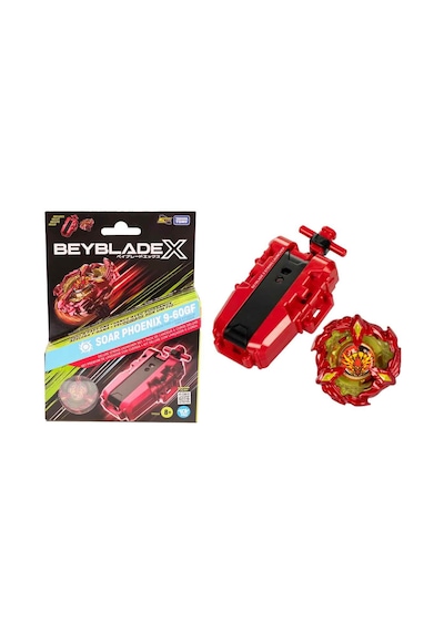Beyblade X Soar Phoenix Wing 9-60gf Deluxe Fırlatıcı Seti Metal Saldırı Tipi Sağdan Dönüş