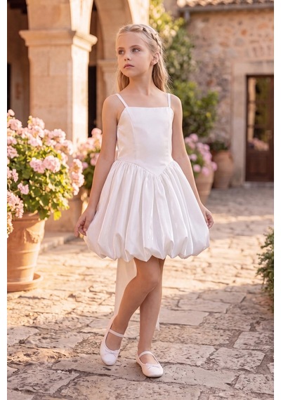 Butik Happy Kids Kız Çocuk Abiye Beyaz Monoray Parlak Kumaş Balon Etekli Askılı Fiyonklu Abiye Elbise 9-12 Yaş Doğum Günü Düğün Davet Elbisesi Butik Happy Kids Kız Çocuk Abiye Beyaz Monoray Parlak Kumaş Balon Etekli Askılı Fiyonklu Abiye Elbise 9-12 Yaş Doğum Günü Düğün Davet Elbisesi