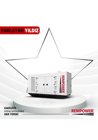 Rempower Perkins Motorlu Rpr 22 Kva Otomatik Kabinli Dizel Jeneratör