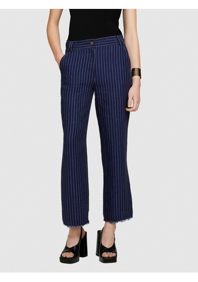 Sisley %100 Keten Paçaları Dikişsiz Düz Paça Çizgisiz Pantolon Kadın Haki Mix Pantolon - 324p4nthlf055 Sisley %100 Keten Paçaları Dikişsiz Düz Paça Çizgisiz Pantolon Kadın Haki Mix Pantolon - 324p4nthlf055