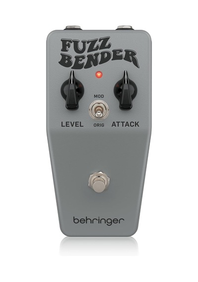 Behringer Fuzz Bender Vintage 60s Style Fuzz Pedal With Custom Bi