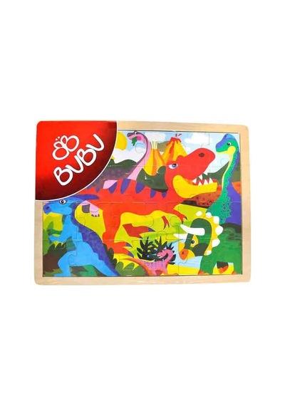 Bubu Ahşap Puzzle 40X30 Cm 24 Parçalı
