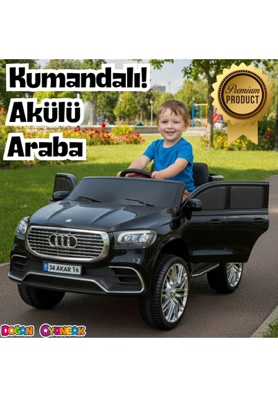 Admire Gt Siyah Uzaktan Kumandalı 4x2 12 Volt Akülü Araba - Rc Audi Akülü Araba Audi Akülü Araç Çok Renkli