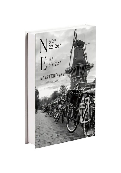 621 Amsterdam Dekoratif Kitap Kutusu