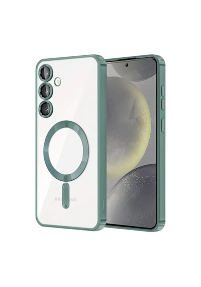 Samsung Galaxy A55 5g Uyumlu Kross Magneticsafe Kapak - Koyu Yeşil
