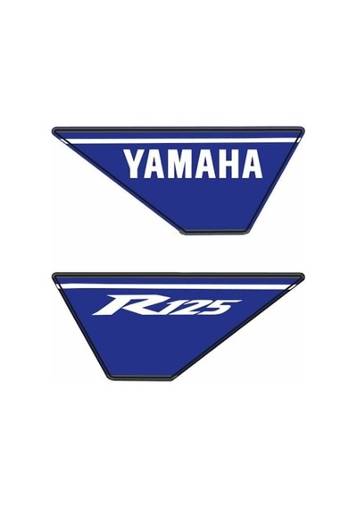 Yamaha R125 Uyumlu Kafa Granaj Sticker Standart