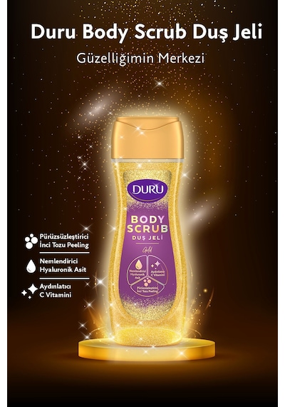 Body Scrub Gold Duş Jeli 2x450 Ml Diğer