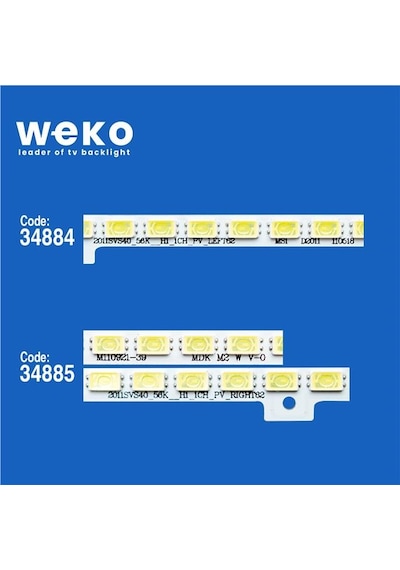 Samsung Ue40d6000 40'' İnç 2 Adet Tv Led Bar Tvnizin İçindeki Led Barla Aynısı Olduğunu Görmeden Almayınız. Led Bar Ürünlerinde Paket Açıldığında İade Kabul Edilmemektedir.