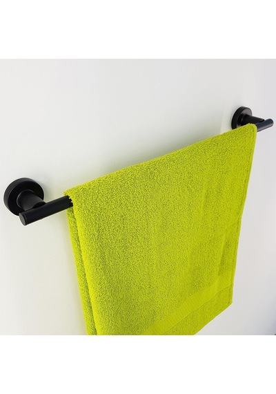 Aqua Bagno Zero Uzun Havluluk 50 Cm. Mat Siyah