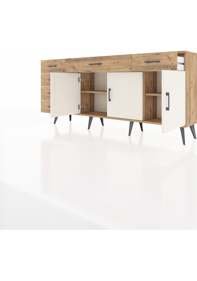 Arges Konsol 2 Raflı 6 Çekmeceli 3 Kapaklı 176x30x83 Çam-aytaşı/çam Aytaşı/çam Arges Konsol 2 Raflı 6 Çekmeceli 3 Kapaklı 176x30x83 Çam-aytaşı/çam Aytaşı/çam