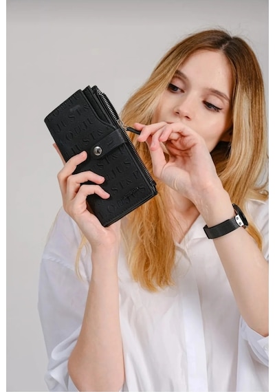 Just Polo Kadın El Ve Omuz Çantası Kombin Mh2066mh Siyah 30977453