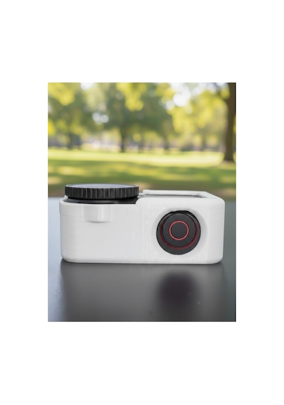 Djı Osmo Action 6 Uyumlu Yumuşak Çerçeve Kılıf - Tüm Gopro Aksesuarlarıyla Uyumlu Beyaz