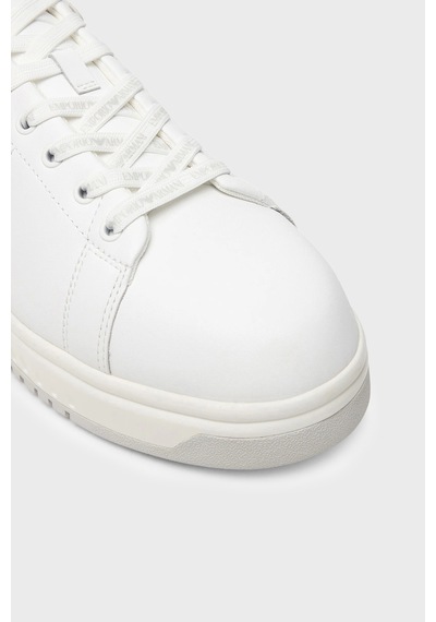 Emporio Armani Deri Logolu Sneaker Ayakkabı Erkek Ayakkabı Em003663 Af18212 M0459 Beyaz-buz Mavi Emporio Armani Deri Logolu Sneaker Ayakkabı Erkek Ayakkabı Em003663 Af18212 M0459 Beyaz-buz Mavi