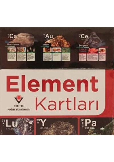 Element Kartları Kutulu - Huvj-814849