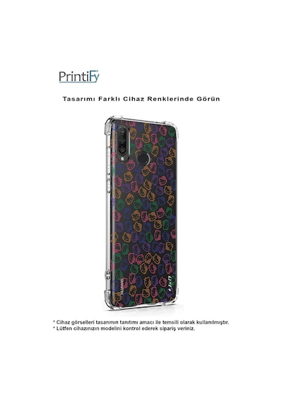Xiaomi Mi 12 Pro Uyumlu Köşe Korumalı Antişok Kapak Hello Kitty Tasarımlı Şeffaf Kılıf