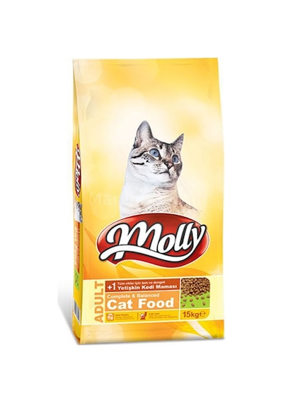 Molly Tavuklu Yetişkin Kedi Maması 15 KG