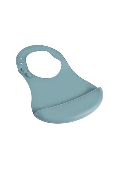 Babyjem Mini Silikon Mama Önlüğü Mint