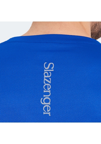 Slazenger ODALIS I Erkek  Saks Mavi Tişört