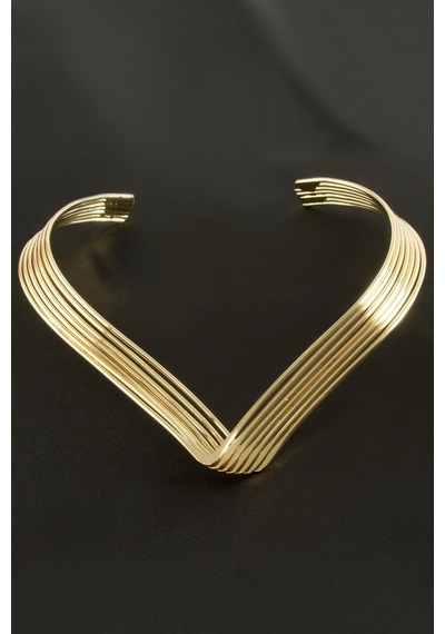 - 54 - Metal Tasma - Spt-gld - Kolye Sarı