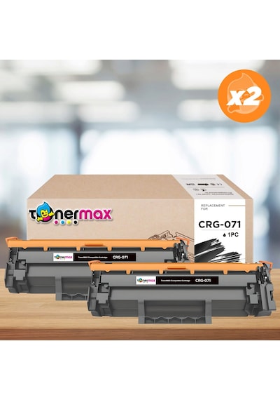 Canon Crg-071 Uyumlu  Toner - Çipli 2'li Paket / Canon ...