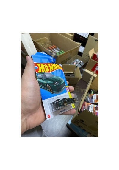 Yeşil Toyota Supra Uzun Kart 1:64 Diecast Model Araba Yeşil