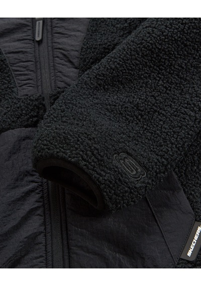 Skechers B Full Zıp Sherpa Büyük Erkek Çocuk Siyah Mont Sk2620086-3817