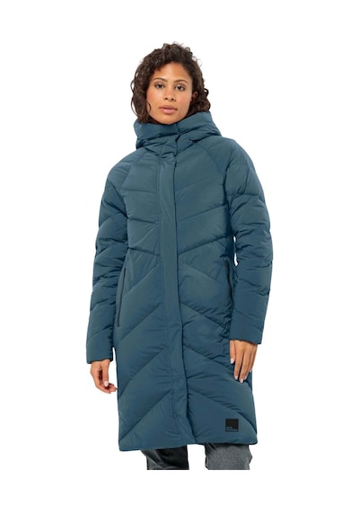 Jack Wolfskın Jack Wolfskin Marienplatz Coat Rds Kadın Mavi Outdoor Ceketi C0539 İndigo