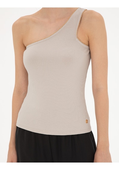 Pierre Cardin Kadın Kum Tişört 50284718-vr085 Kum Kum Rengi