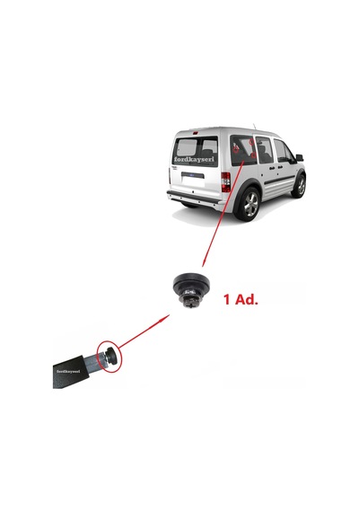 Ford Connect Arka Kelebek Cam Mandal Civatasi 1 Adet 512875745