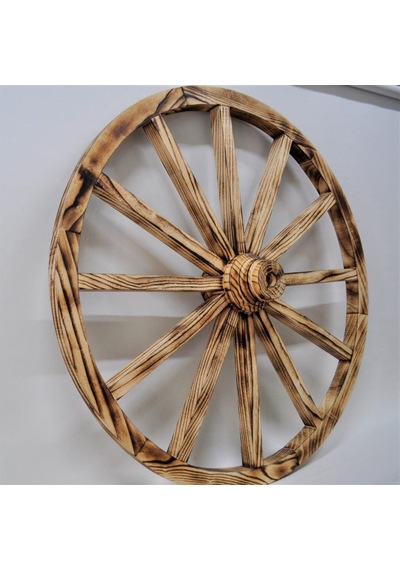 Otantik Ahşap At Arabası Tekeri 90 Cm. Diğer