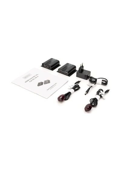 Dıgıtus Ds-55100-1 Hdmı Extender Uzatıcı Seti, Cat 6/6a/7 İle 50 Metre, Full Hd