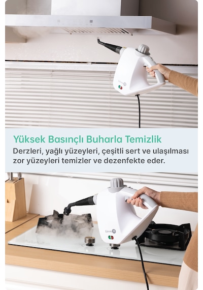 Livenzi JJB-303 El Tipi Buharlı Temizleyici