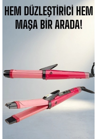 Kompakt Saç Şekillendirici 5 Kademe Isı 26 Mm Diğer
