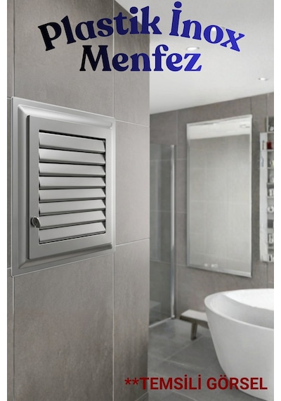 45 X 55 Cm Gri Plastik Menfez - Banyo, Wc Ve Tuvalet İçin Panjurlu Havalandırma Kapağı Izgarası Pencere 45x55 Panjur Sineklik Kapağı Izgarası Hava Kanalı Çıkışı Duvar Cam Kare Aspiratör Baca Teli 45 X 55 Cm Gri Plastik Menfez - Banyo, Wc Ve Tuvalet İçin Panjurlu Havalandırma Kapağı Izgarası Pencere 45x55 Panjur Sineklik Kapağı Izgarası Hava Kanalı Çıkışı Duvar Cam Kare Aspiratör Baca Teli
