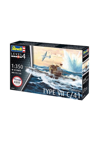 Revell Starter Kit Gemi German Submarine Type Vıı C/41 75154
